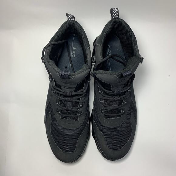 Ecco Mx Gtx Boots Men’s Size 12 -12.5 Black Gore-Tex Fluid Form Read Description - Picture 4 of 10